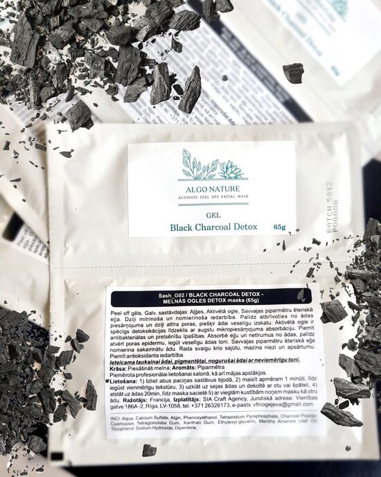 Black Charcoal Detox 65g