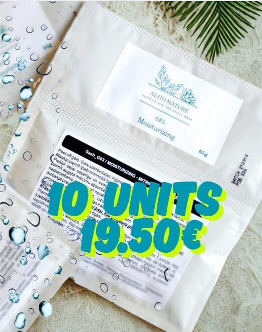 Akcija 10gab Moisturizing komplekts